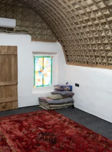 عکس داخل کپر سنتی مجتمع دیران